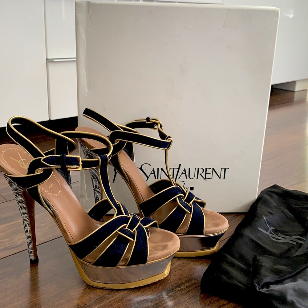 Yves Saint Laurent “Tribute” sandal